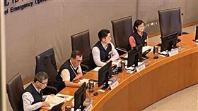 ▲蔣萬安主持卡努颱風應變中心第二次工作會議（圖／記者許皓婷攝影）