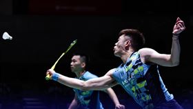 李洋、王齊麟晉級日本羽球賽4強台灣羽球男雙組合李洋（左）、王齊麟（右）28日擊敗世界第2的印度組合，順利闖進超級750等級的日本羽球公開賽4強。（Badminton Photo）中央社記者黎建忠傳真  112年7月28日