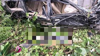 新／台電工程車復興區翻邊坡　4命危2傷