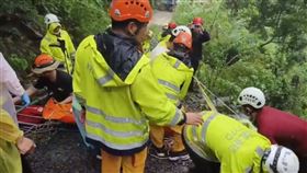 台電,邊坡,工程車,復興區（圖／翻攝畫面）