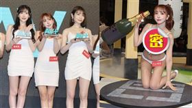 三上悠亞當場示範「一哭二鬧三上悠亞。 」（圖／記者邱榮吉攝影）