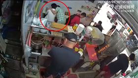 報警,強吻,陌生女子,吃早餐