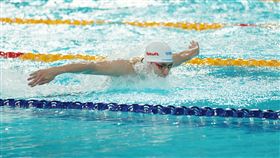 王冠閎準決賽游出1分56秒76佳績，以準決賽第3名晉級決賽。（圖／大專體總提供）