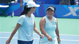 台灣連4屆闖網球女雙決賽　隔6年再拚金牌