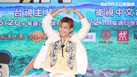 庹宗康、炎亞綸、姚元浩、莎莎、鹿希派、李玉璽、曾沛慈、婁峻碩、張立東出席《嗨!營業中》第二季記者會 。（圖／記者楊澍攝影）