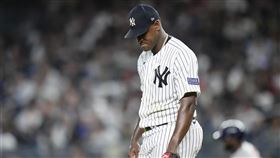 ▲塞維里諾（Luis Severino）近2場先發首局合計掉10分，寫洋基隊史紀錄。（圖／美聯社／達志影像）