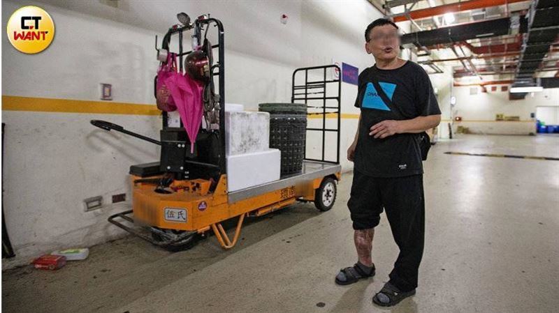 環南市場運菜出意外　中年男斷腿遭踢皮球
