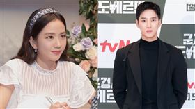 Jisoo、安普賢（圖／friDay影音提供、Jisoo IG）