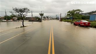 苗栗豪雨致多處淹水　植物人一度受困家中