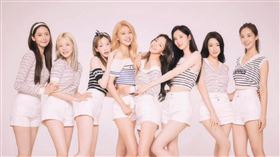 ▲少女時代。（圖／翻攝自微博）