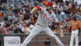 ▲費城人一代強投黑莫斯退休。（圖／美聯社／達志影像）