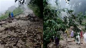 南投縣仁愛鄉重要對外道路中斷（圖／翻攝布農Doc 田知學）
