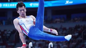 ▲成都世大運，「鞍馬王子」李智凱完成3連霸。（圖／大專體總提供）