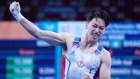 ▲成都世大運，蕭佑然在鞍馬項目拿下銅牌。（圖／大專體總提供）