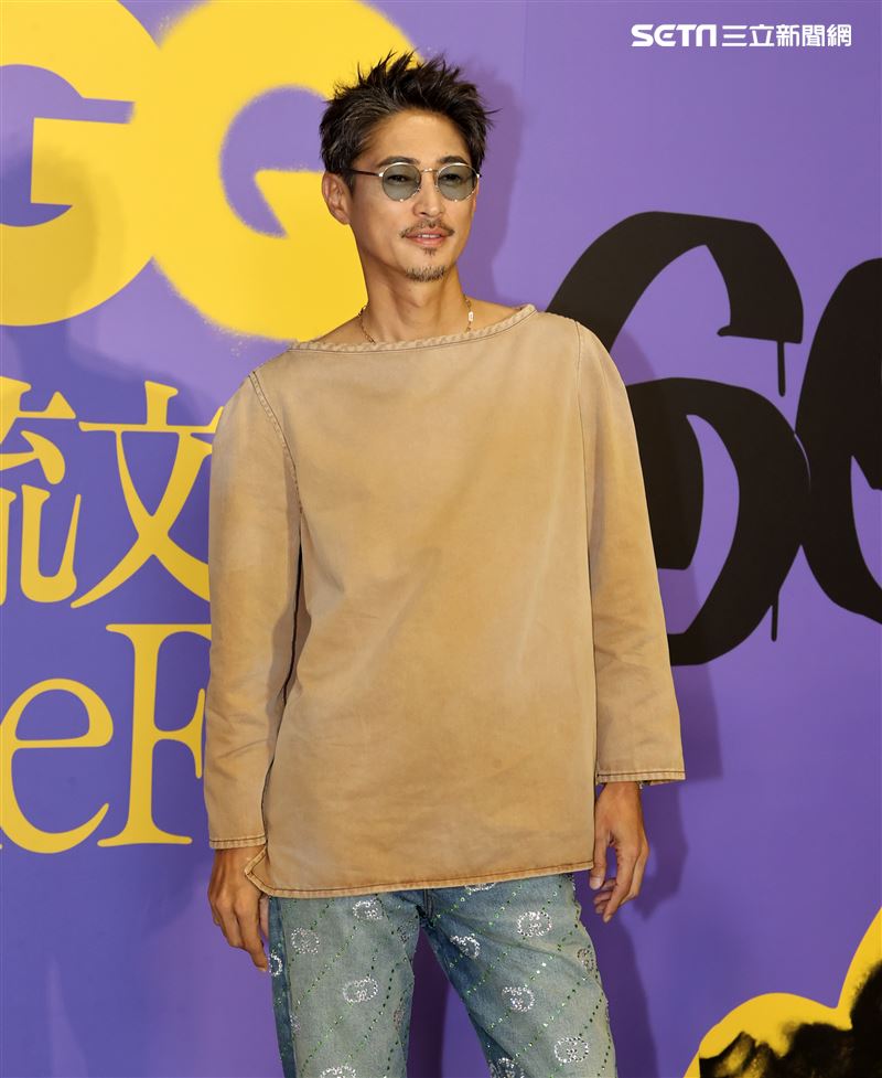 日本男神窪塚洋介睽違8年再度到訪台灣，出席「GQ潮流文化祭」。（圖/記者邱榮吉攝影）