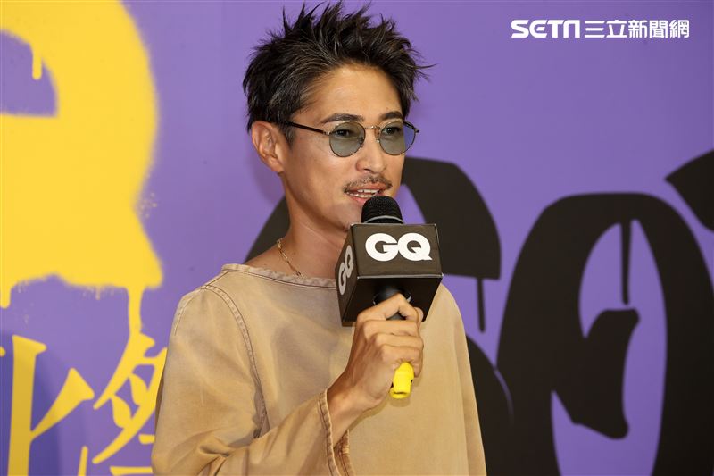 日本男神窪塚洋介睽違8年再度到訪台灣，出席「GQ潮流文化祭」。（圖/記者邱榮吉攝影）