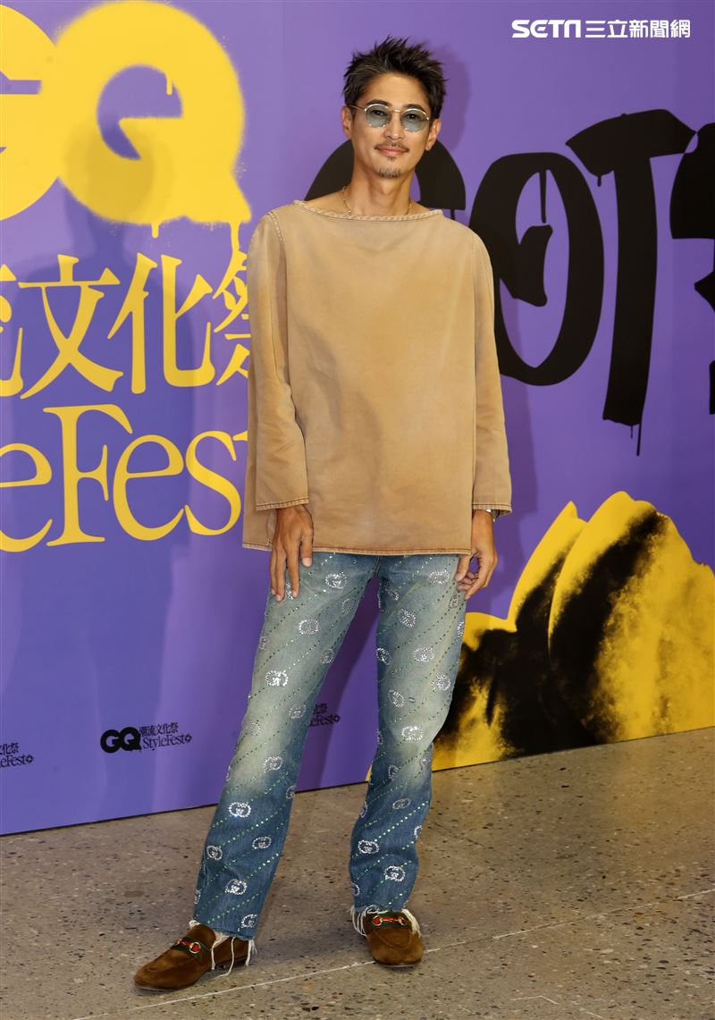 日本男神窪塚洋介睽違8年再度到訪台灣，出席「GQ潮流文化祭」。（圖/記者邱榮吉攝影）