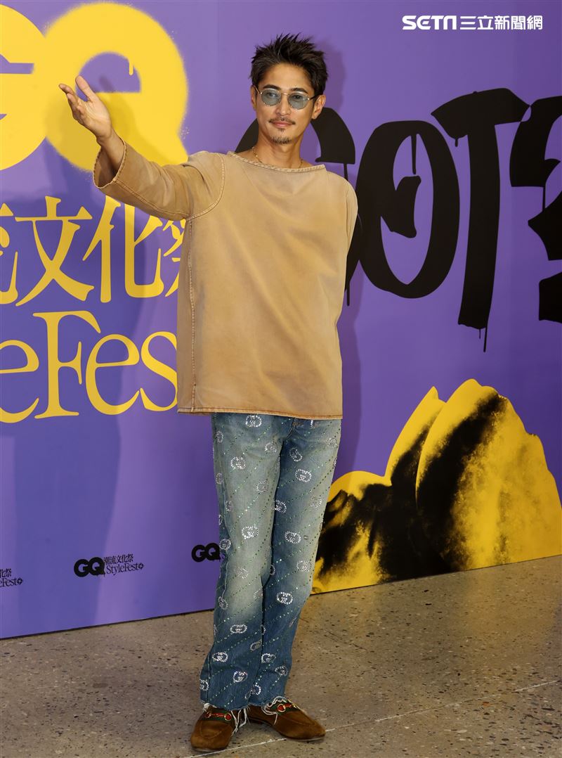 日本男神窪塚洋介睽違8年再度到訪台灣，出席「GQ潮流文化祭」。（圖/記者邱榮吉攝影）