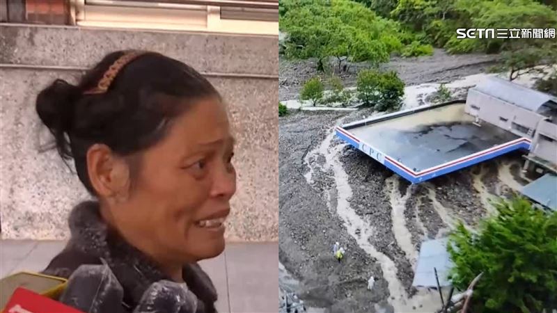 獨／南投災民目睹家被埋　勸不走母親痛哭