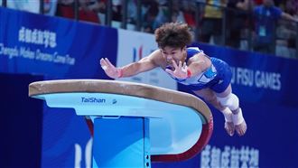 曾為聖跳馬摘銀　體操世大運奪金、銀、銅