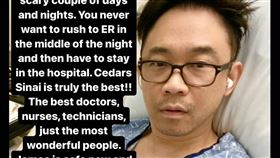 溫子仁半夜送急診，讓人擔心不已。（圖／翻攝IG）