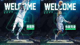 海神宣布續約布銳克曼、庫薩斯。（圖／高雄全家海神提供）