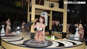 三上悠亞、河北彩花、深田詠美、新有菜、櫻空桃、天使萌、UNPAI、明里紬、涼森玲夢、小宵虎南等女優出席「TRE成人展」。（圖/記者邱榮吉攝影）