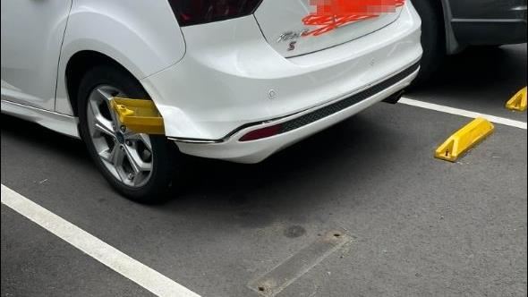 輪檔直接卡車輪！全場看傻：它怎進去
