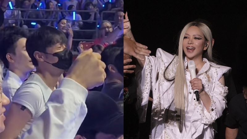 阿妹演唱會曝光明星情侶！狂躲鏡頭全被拍