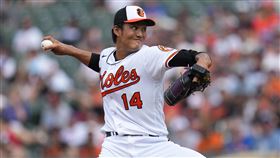 ▲藤浪晉太郎飆出日本投手在大聯盟的最快球速。（圖／美聯社／達志影像）