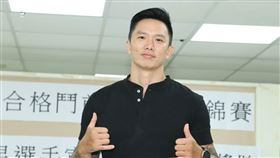 格鬥教練黃育仁為劉雨柔前夫。（圖／記者邱榮吉攝）