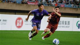 台灣男足6月在主場逼和泰國。（圖／足協提供）