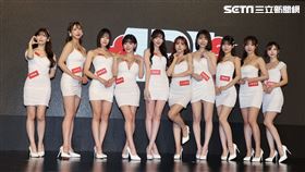 三上悠亞、河北彩花、深田詠美、新有菜、櫻空桃、天使萌、UNPAI、明里紬、涼森玲夢、小宵虎南等女優出席「TRE成人展」。（圖/記者邱榮吉攝影）