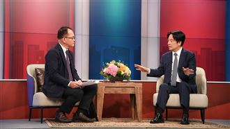 賴清德與鄭弘儀談起母親　當場紅了眼眶