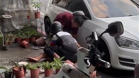 持刀攻擊,鄰居,無人受傷,屏東