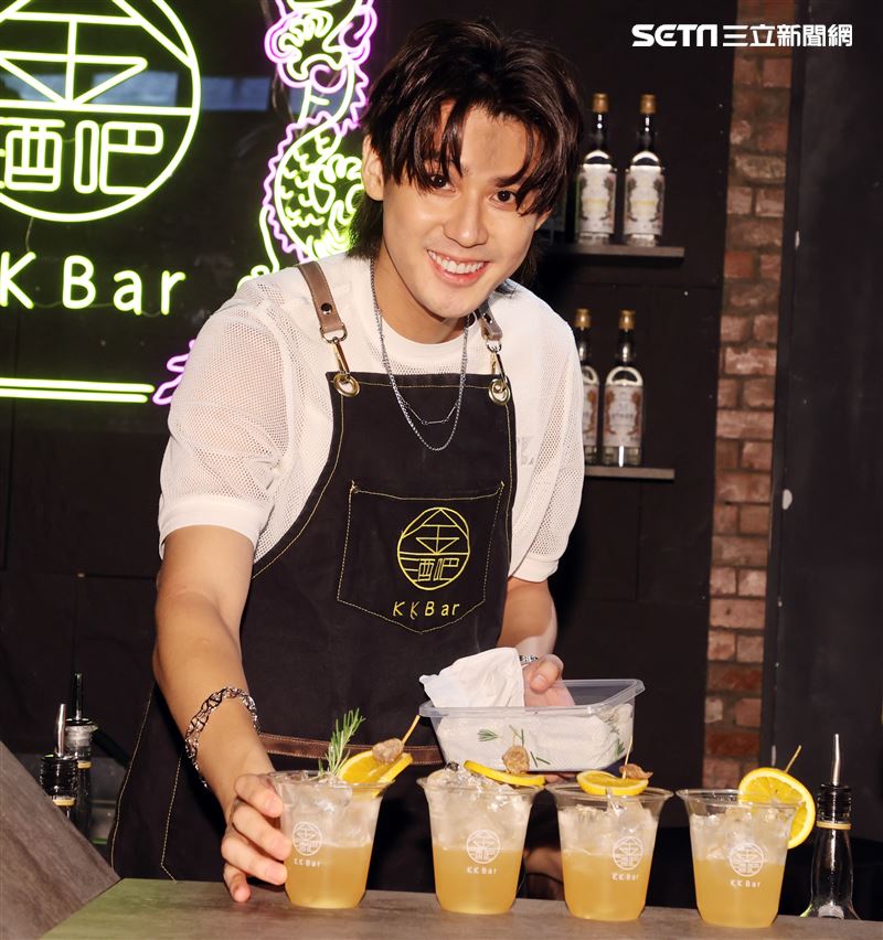 李玉璽出席酒廠活動。（圖/記者邱榮吉攝影）（開車不喝酒）