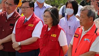 赴仁愛鄉勘災　蔡英文親下令3項指示