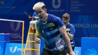 台灣內戰勝出！葉宏蔚、李佳馨奪混雙金牌