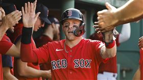 ▲紅襪主戰游擊手「故事哥」史托瑞（Trevor Story）歸隊，張育成回到替補角色。（圖／翻攝自mlbonfox IG）