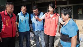 許淑華說，縣府將彙整南投各項災情，期盼中央支持災後重建。（圖／翻攝自許淑華臉書、南投縣政府網站）