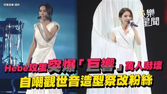 Hebe攻蛋突爆「巨響」萬人嚇壞