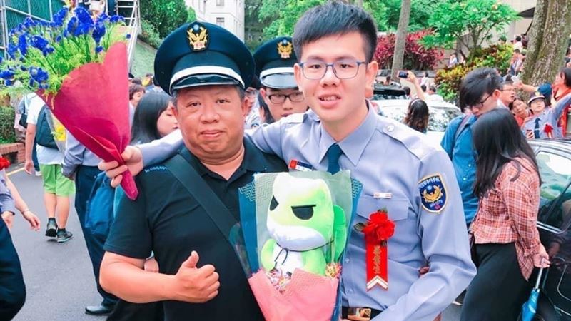 父子都從警！88節「學長老爸」傳承這句話