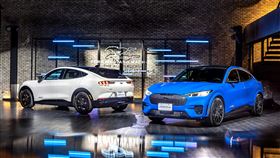 ▲The All-Electric Ford Mustang Mach-E電動跑旅。（圖／FORD提供）