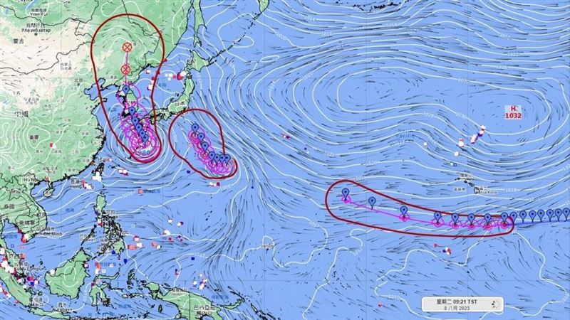 3颱共舞不稀奇！專家曬1圖：拚5颱有機會
