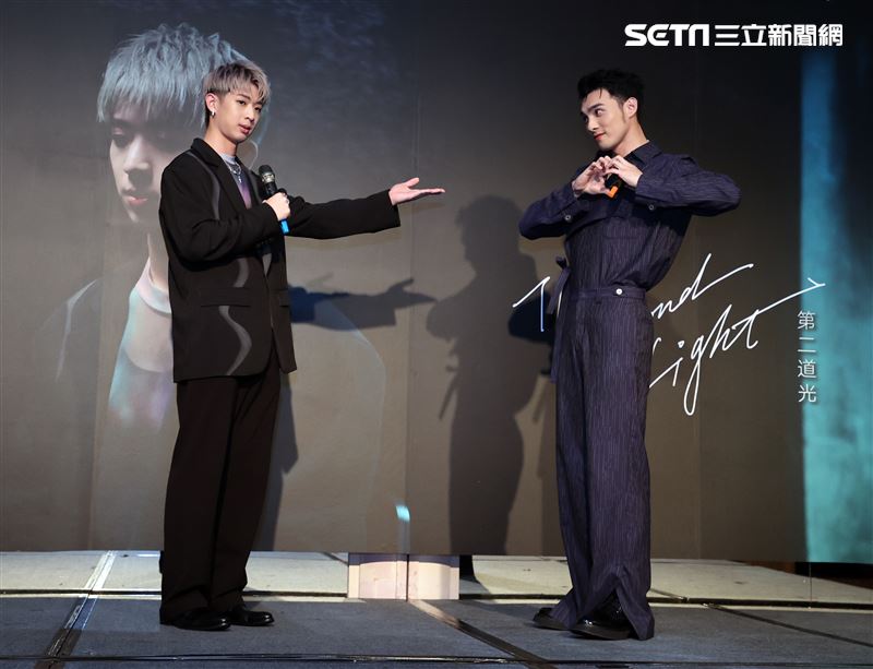 林亭翰全新專輯《第二道光》發片出席嘉賓黃偉晉。（圖/記者邱榮吉攝影）