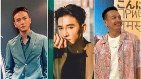 ▲不少演藝圈情侶為了避人耳目都會跑上山約會，曹晏豪（左）、張立昂（中）及小鐘（右）都曾有類似經驗。（圖／翻攝自曹晏豪、張立昂及小鐘臉書）