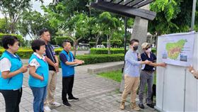 市府都發局與地政局-建設局-經發局-豐原區公所-立委江啟臣服務處等單位8日在市議員張瀞分邀集下-進行豐富專案二期用地會勘(圖/台中市政府/MyGoNews提供)