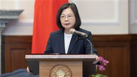 蔡英文總統（圖／總統府提供)