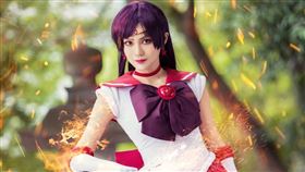 焦糖哥哥說，賴品妤可以是專業的立委，也可以是專業的cosplayer。（圖／翻攝自總一 Souichi Cosplay）