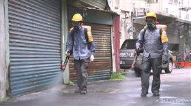 蔣萬安視察北市大同區登革熱孳生源清除及環境噴消